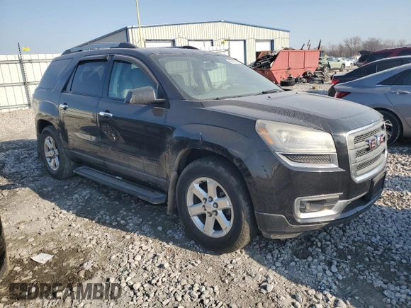 2014 GMC Acadia SLE with VIN 1GKKRPKD7EJ337214, listed as a Copart auction lot 48785655 with 145,313 mi miles and Salvage Title. Bid and sale history available at carsss.com. Image 4.