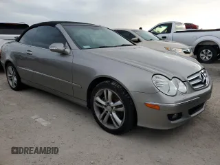 2006 Mercedes-Benz CLK-Class 3.5L with VIN WDBTK56H96F191195, listed as a Copart auction lot 75521614 with 0 mi miles and Salvage Title. Bid and sale history available at carsss.com. Image 4.