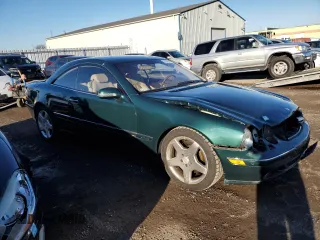 2001 Mercedes-Benz CL-Class with VIN WDBPJ78J51A010387, listed as a Copart auction lot 81668974 with 172,098 mi miles and Clean Title. Bid and sale history available at carsss.com. Image 4.
