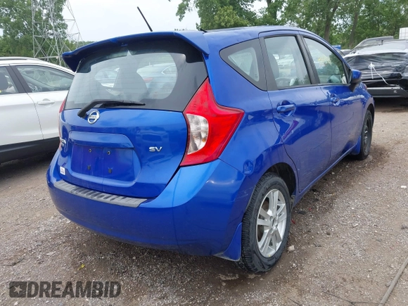 2016 Nissan Note SV z VIN 3N1CE2CP8GL407146, wystawiony jako IAAI lot #42404784 z przebiegiem 119 033 mil mil oraz . Historia ofert i sprzedaży dostępna na DreamBid. Obrazek 4.
