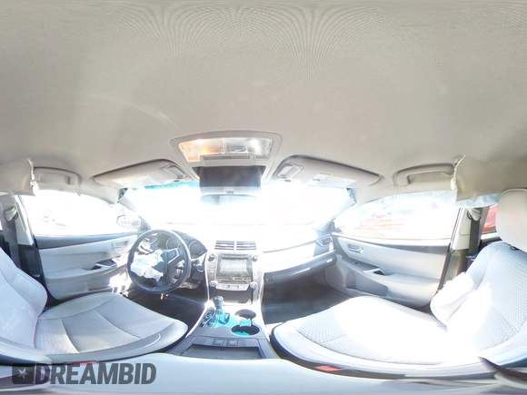 2015 Toyota Camry LE with VIN 4T1BD1FK3FU165744, listed as a Copart auction lot 55176365 with 74,614 mi miles and Salvage Title. Bid and sale history available at DreamBid. Image 14.