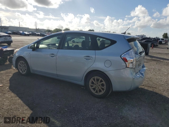 2012 Toyota Prius Two with VIN JTDZN3EU9C3086143, listed as a Copart auction lot 79880204 with 297,280 mi miles and Salvage Title. Bid and sale history available at DreamBid. Image 2.