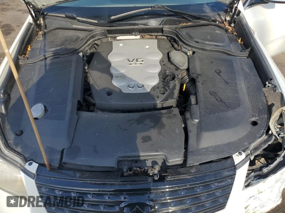 2007 Infiniti M x with VIN JNKAY01F57M460966, listed as a Copart auction lot 48557625 with 230,938 mi miles and Salvage title. Bid and sale history available at DreamBid. Image 13.