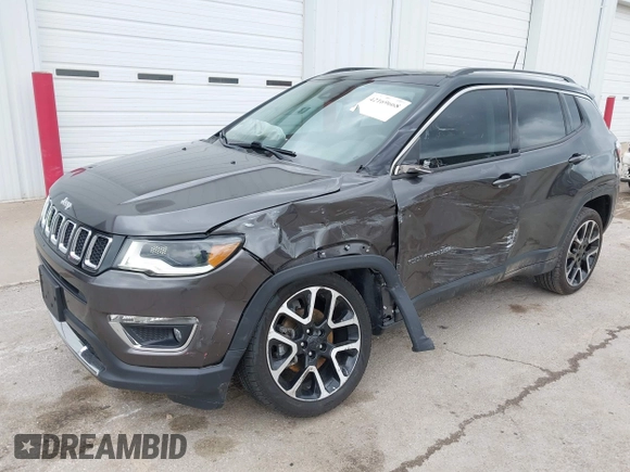 2021 Jeep Compass Limited z VIN 3C4NJDCB5MT521750, wystawiony jako IAAI lot #42169668 z przebiegiem 26 580 mil mil oraz . Historia ofert i sprzedaży dostępna na DreamBid. Obrazek 17.