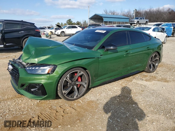 2021 Audi RS 5 Sportback z VIN WUAAWCF5XMA902830, wystawiony jako Copart lot #45397435 z przebiegiem 23 888 mil mil oraz Czysty tytuł • Clean title. Historia ofert i sprzedaży dostępna na DreamBid. Obrazek 1.
