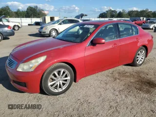 2008 Infiniti G35 with VIN JNKBV61E88M209786, listed as a Copart auction lot 72544744 with 196,370 mi miles and Salvage Title. Bid and sale history available at DreamBid. Image 1.