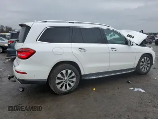 2018 Mercedes-Benz GLS 450 with VIN 4JGDF6EE7JB070619, listed as a Copart auction lot 40609874 with 65,482 mi miles and . Bid and sale history available at DreamBid. Image 3.