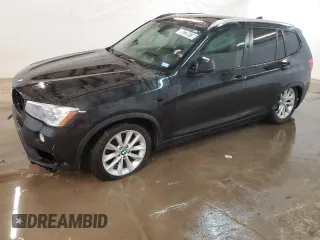 2017 BMW X3 sDrive28i with VIN 5UXWZ7C34H0V92592, listed as a Copart auction lot 45799165 with 64,013 mi miles and Clean Title. Bid and sale history available at carsss.com. Image 1.