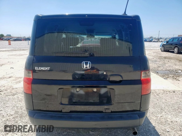 2006 Honda Element EX-P with VIN 5J6YH18746L000037, listed as a Copart auction lot 54097195 with 201,177 mi miles and Salvage Title. Bid and sale history available at DreamBid. Image 6.