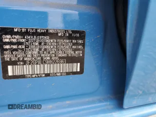 2017 Subaru Crosstrek Limited z VIN JF2GPALC9HH226963, wystawiony jako Copart lot #58939335 z przebiegiem 128 986 mil mil oraz Szkoda całkowita • Salvage title. Historia ofert i sprzedaży dostępna na DreamBid. Obrazek 12.