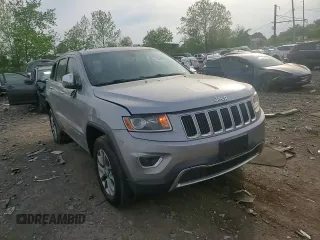 2014 Jeep Grand Cherokee Limited with VIN 1C4RJFBG8EC496303, listed as a Copart auction lot 56215195 with 129,269 mi miles and Salvage Title. Bid and sale history available at DreamBid. Image 14.