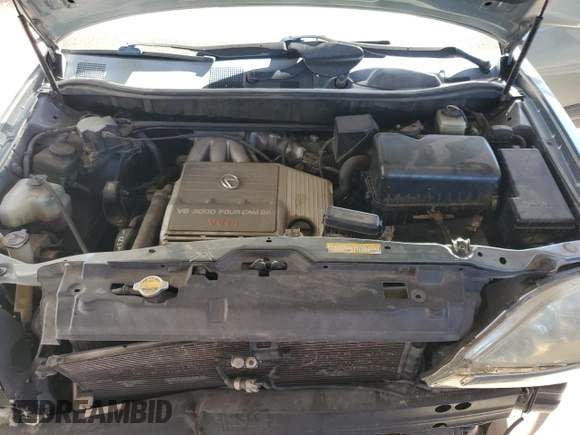 2000 Lexus RX 300 with VIN JT6HF10U2Y0127765, listed as a Copart auction lot 77489974 with 227,791 mi miles and Salvage Title. Bid and sale history available at DreamBid. Image 11.