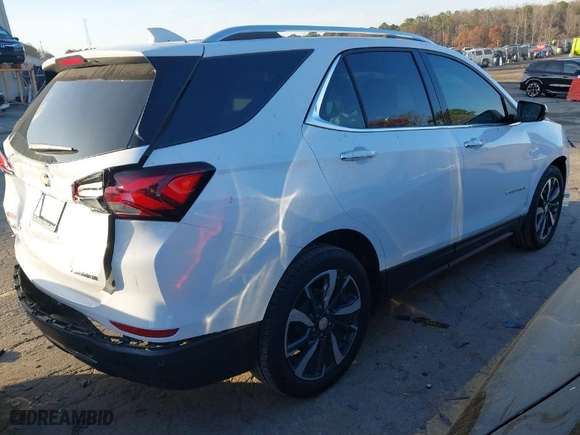 2024 Chevrolet Equinox Premier with VIN 3GNAXNEG4RL287546, listed as a IAAI auction lot 41114099 with 4,274 mi miles. Bid and sale history available at carsss.com. Image 4.