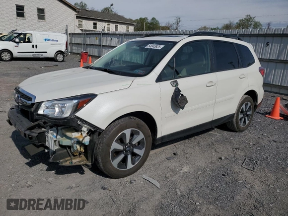 2017 Subaru Forester Premium with VIN JF2SJAGC5HH574815, listed as a Copart auction lot 54045925 with 89,516 mi miles and Salvage Title. Bid and sale history available at carsss.com. Image 1.