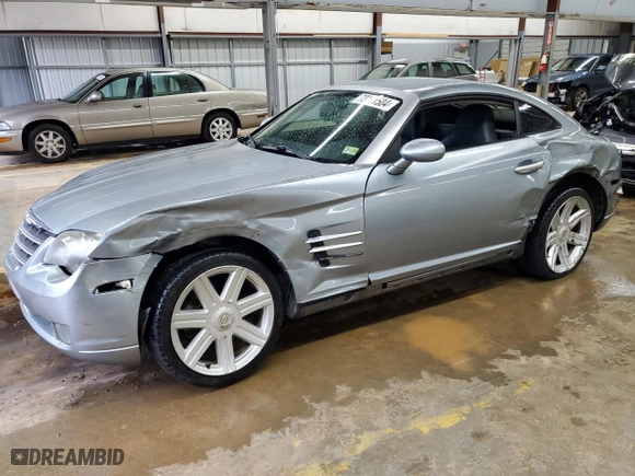 2005 Chrysler Crossfire Limited with VIN 1C3AN69L75X045977, listed as a Copart auction lot 73111504 with 115,801 mi miles and Salvage Title. Bid and sale history available at carsss.com. Image 1.