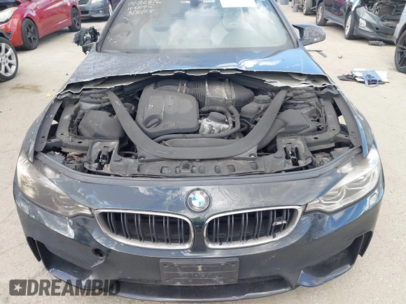 2016 BMW M4 with VIN WBS3U9C58GP969536, listed as a IAAI auction lot 41939708 with 1 mi miles. Bid and sale history available at carsss.com. Image 6.