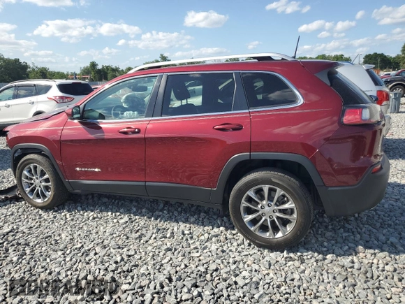 2021 Jeep Cherokee Latitude Lux with VIN 1C4PJLMX3MD208585, listed as a Copart auction lot 53830655 with 24,789 mi miles and Non Repairable. Bid and sale history available at carsss.com. Image 2.