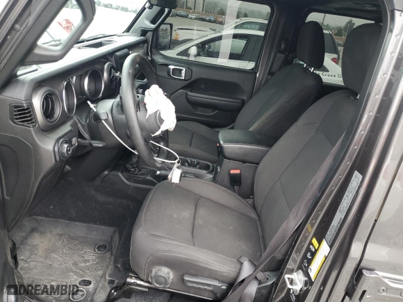2023 Jeep Gladiator Freedom with VIN 1C6JJTAG9PL557861, listed as a Copart auction lot 50452955 with 44,716 mi miles and Salvage Title. Bid and sale history available at carsss.com. Image 7.
