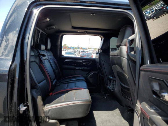 2022 Ram 1500 TRX with VIN 1C6SRFU95NN318630, listed as a Copart auction lot 66716134 with 19,889 mi miles and Salvage title. Bid and sale history available at DreamBid. Image 10.
