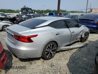 2018 Nissan Maxima SL with VIN 1N4AA6AP4JC363584, listed as a Copart auction lot 59315565 with 126,627 mi miles and Salvage title. Bid and sale history available at DreamBid. Image 3.
