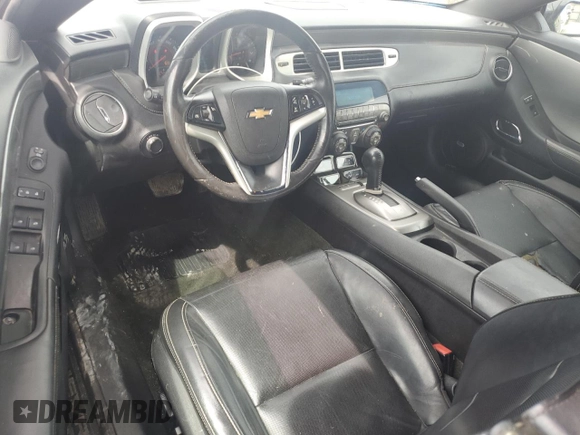 2012 Chevrolet Camaro 2LT z VIN 2G1FC3D36C9110612, wystawiony jako Copart lot #55664015 z przebiegiem 143 359 mil mil oraz Szkoda całkowita • Salvage title. Historia ofert i sprzedaży dostępna na DreamBid. Obrazek 8.