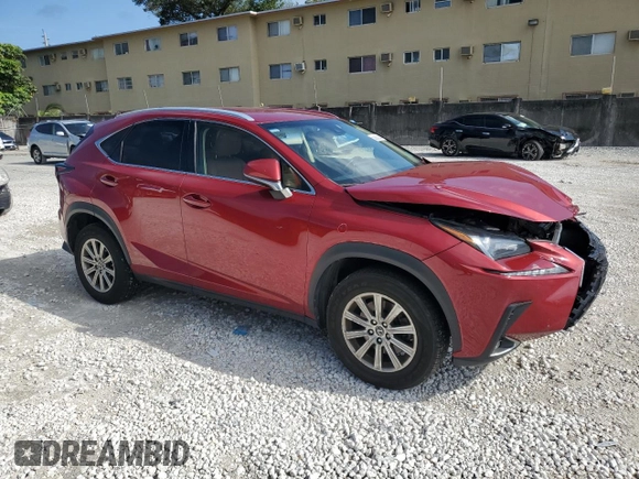 2018 Lexus NX with VIN JTJYARBZ5J2089955, listed as a Copart auction lot 51260035 with 76,414 mi miles and Salvage Title. Bid and sale history available at carsss.com. Image 4.
