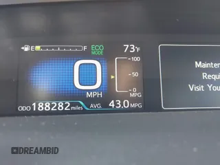 2016 Toyota Prius Two z VIN JTDKBRFU7G3528399, wystawiony jako IAAI lot #41975628 z przebiegiem 188 282 mil mil oraz . Historia ofert i sprzedaży dostępna na DreamBid. Obrazek 15.