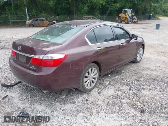 2015 Honda Accord Touring with VIN 1HGCR3F9XFA010985, listed as a IAAI auction lot 42400903 with 231,607 mi miles and . Bid and sale history available at DreamBid. Image 4.