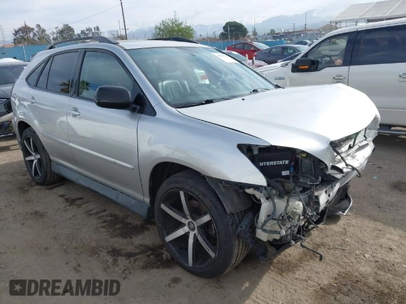 2006 Lexus RX 400h z VIN JTJHW31U660042456, wystawiony jako IAAI lot #41893361 z przebiegiem 162 061 mil mil oraz . Historia ofert i sprzedaży dostępna na DreamBid. Obrazek 1.