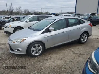 2013 Ford Focus SE with VIN 1FADP3F25DL363878, listed as a Copart auction lot 51001945 with 115,568 mi miles and Salvage Title. Bid and sale history available at carsss.com. Image 1.