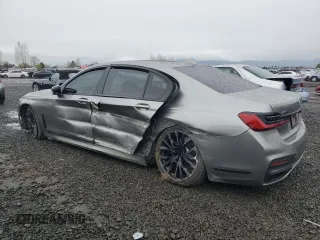 2020 BMW 7 Series 750i xDrive with VIN WBA7U2C00LGJ59975, listed as a Copart auction lot 48172775 with Not provided miles and Salvage title. Bid and sale history available at DreamBid. Image 2.