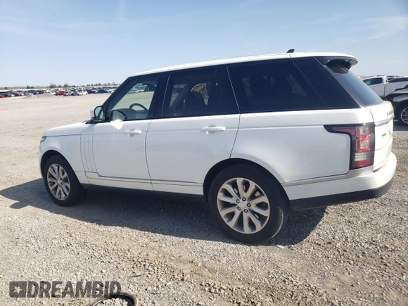 2016 Land Rover Range Rover HSE with VIN SALGS2VFXGA269122, listed as a Copart auction lot 52432535 with 148,446 mi miles and Salvage title. Bid and sale history available at DreamBid. Image 2.