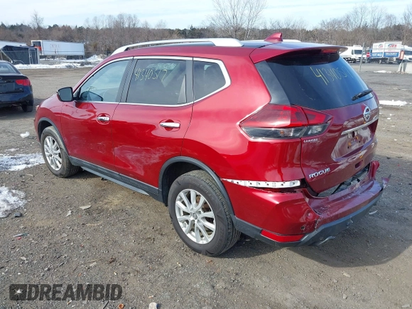 2020 Nissan Rogue S with VIN 5N1AT2MV2LC732819, listed as a IAAI auction lot 41340517 with 73,649 mi miles. Bid and sale history available at carsss.com. Image 3.