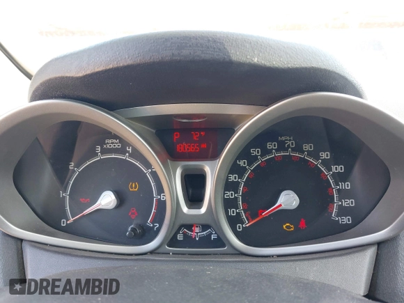 2011 Ford Fiesta SE with VIN 3FADP4BJ4BM177814, listed as a IAAI auction lot 41694964 with 180,565 mi miles. Bid and sale history available at carsss.com. Image 7.