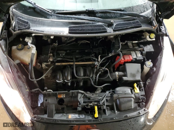 2018 Ford Fiesta SE with VIN 3FADP4BJ8JM119736, listed as a Copart auction lot 47418395 with 55,466 mi miles and Salvage Title. Bid and sale history available at carsss.com. Image 11.