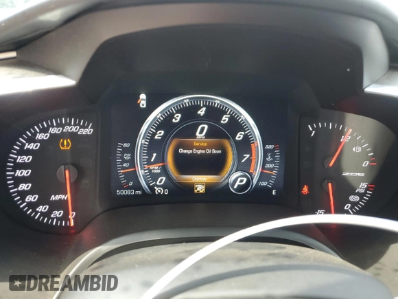 2016 Chevrolet Corvette Z06 3LZ with VIN 1G1YU3D69G5602666, listed as a Copart auction lot 67042694 with 50,083 mi miles and Clean Title. Bid and sale history available at carsss.com. Image 9.