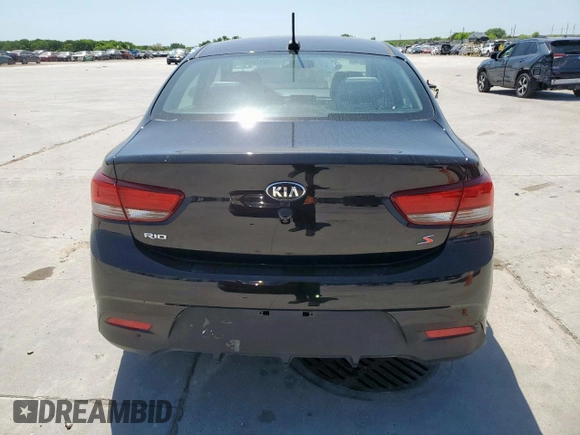 2020 Kia Rio LX with VIN 3KPA24AD6LE282471, listed as a Copart auction lot 52129865 with 59,222 mi miles and Salvage Title. Bid and sale history available at carsss.com. Image 6.