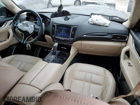 2019 Maserati Levante S z VIN ZN661YUS8KX335680, wystawiony jako Copart lot #86025244 z przebiegiem 65 199 mil mil oraz Czysty tytuł • Clean title. Historia ofert i sprzedaży dostępna na DreamBid. Obrazek 8.