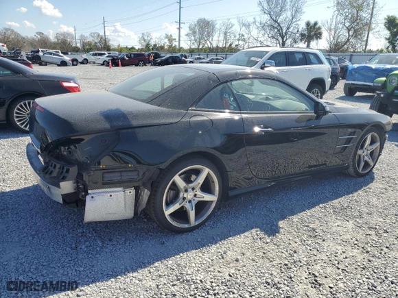2014 Mercedes-Benz SL-Class SL 550 with VIN WDDJK7DA5EF023732, listed as a Copart auction lot 43949695 with 44,841 mi miles and Salvage Title. Bid and sale history available at carsss.com. Image 3.