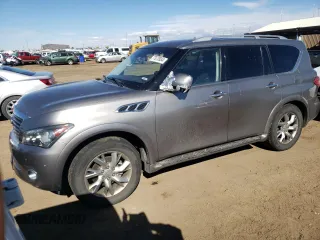 2011 Infiniti QX56 7-passenger with VIN JN8AZ2NE9B9002889, listed as a Copart auction lot 77070934 with 167,397 mi miles and Clean Title. Bid and sale history available at carsss.com. Image 1.