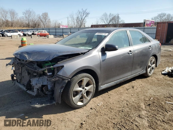 2014 Toyota Camry L with VIN 4T1BF1FKXEU757893, listed as a Copart auction lot 48560215 with 0 mi miles and Salvage Title. Bid and sale history available at carsss.com. Image 1.