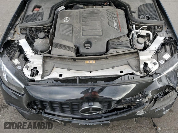 2023 Mercedes-Benz E 53 AMG with VIN W1KZF6BB7PB100429, listed as a Copart auction lot 76947544 with 12,087 mi miles and Salvage Title. Bid and sale history available at DreamBid. Image 11.
