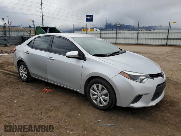 2014 Toyota Corolla L с VIN 2T1BURHE6EC117788, выставлен на аукционе Copart как лот 51593715 с пробегом 198 567 миль миль и Чистый • Clean title. История ставок и продаж доступна на DreamBid. Изображение 4.