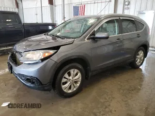 2014 Honda CR-V EX z VIN 2HKRM4H54EH625434, wystawiony jako Copart lot #59043775 z przebiegiem 165 550 mil mil oraz Nie do naprawy • Non repairable. Historia ofert i sprzedaży dostępna na DreamBid. Obrazek 1.