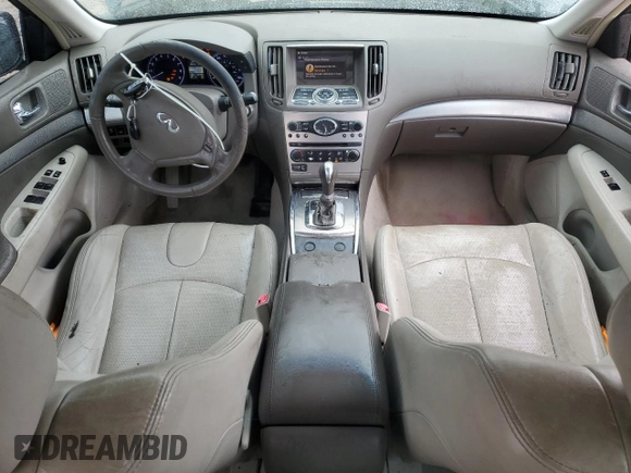 2011 Infiniti G25 with VIN JN1DV6AP5BM602330, listed as a Copart auction lot 56506515 with 193,996 mi miles and Salvage title. Bid and sale history available at DreamBid. Image 8.