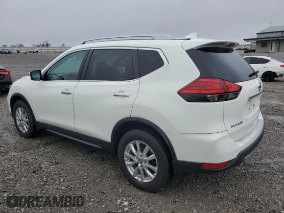 2017 Nissan Rogue S with VIN 5N1AT2MV4HC845131, listed as a Copart auction lot 51902905 with 122,038 mi miles and Salvage Title. Bid and sale history available at carsss.com. Image 2.