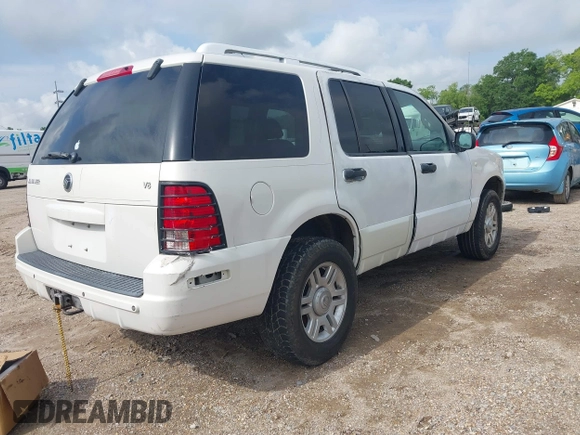 2002 Mercury Mountaineer Convenience with VIN 4M2ZU66W22ZJ33796, listed as a IAAI auction lot 42117153 with 269,022 mi miles and . Bid and sale history available at DreamBid. Image 4.
