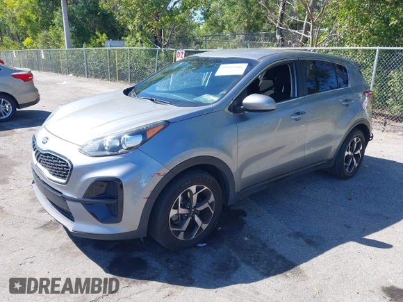 2021 Kia Sportage LX with VIN KNDPM3AC8M7925443, listed as a IAAI auction lot 41861046 with 87,142 mi miles and . Bid and sale history available at carsss.com. Image 2.