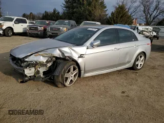 2006 Acura TL with VIN 19UUA66246A077307, listed as a Copart auction lot 47275475 with 210,384 mi miles and Salvage Title. Bid and sale history available at carsss.com. Image 1.