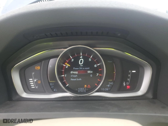 2015 Volvo V60 T5 Drive-E Premier with VIN YV140MEK9F1233763, listed as a Copart auction lot 45242415 with 97,916 mi miles and Salvage Title. Bid and sale history available at carsss.com. Image 9.